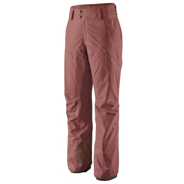 Patagonia – Women’s Powder Town Pants – Skibroek maat XL, Bruin
