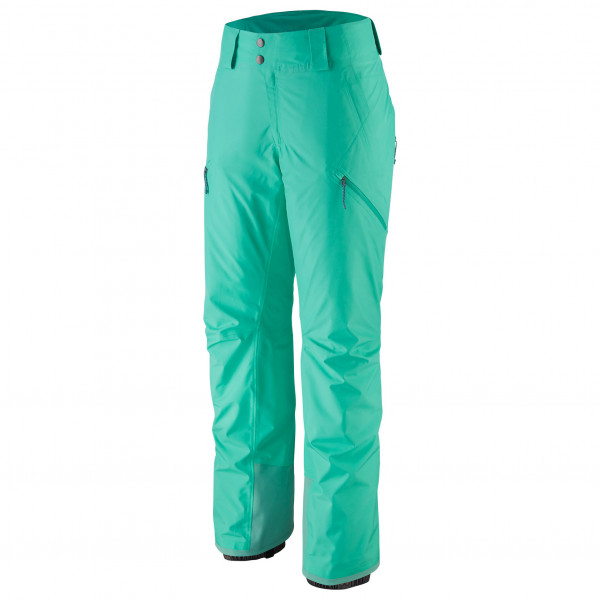 Image of Patagonia - Women"s Powder Town Pants - Skihose Gr L;M;S;XL;XS oliv;schwarz/grau'
