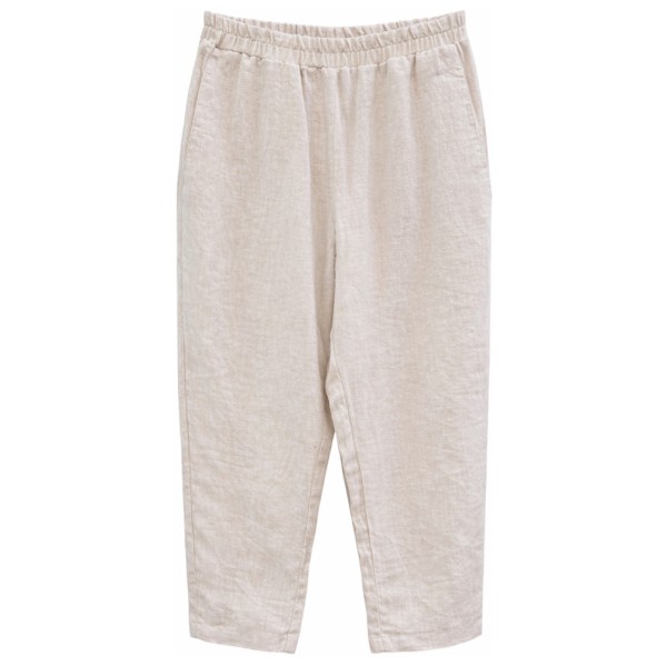 Mazine Straight Leg Linen Pants Freizeithose Women (Größe L |grau)