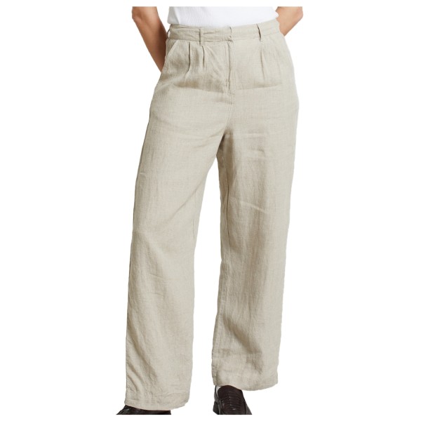 Image of DEDICATED - Women"s Pants Vickleby Linen - Freizeithose Gr L;M;S beige;schwarz'