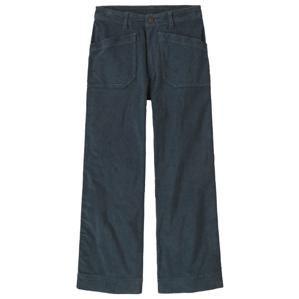 Patagonia Women’s Wide Leg Cord Pants Vrijetijdsbroek Blauw