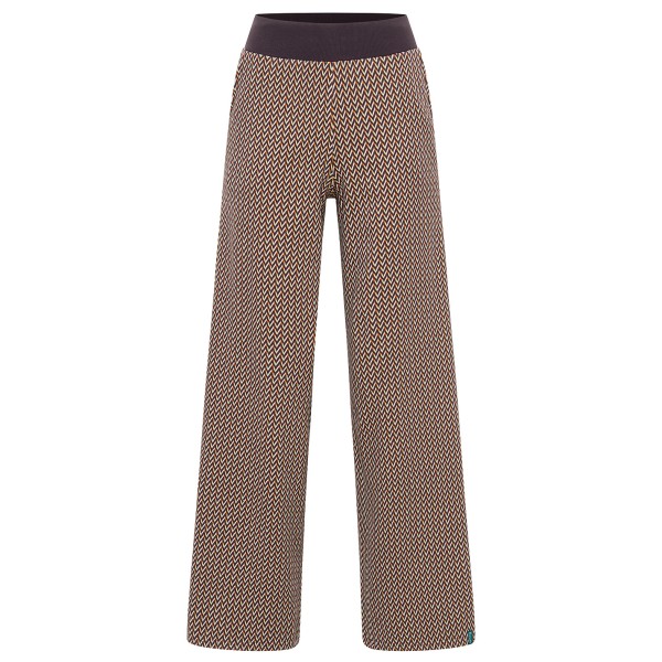 Image of Tranquillo - Women"s Gestrickte Hose im Retro-Look - Freizeithose Gr L;M;S;XL;XS braun'