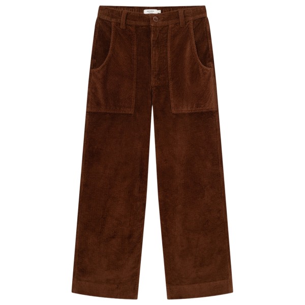 DEDICATED Women’s Workwear Pants Vara Corduroy Vrijetijdsbroek Bruin