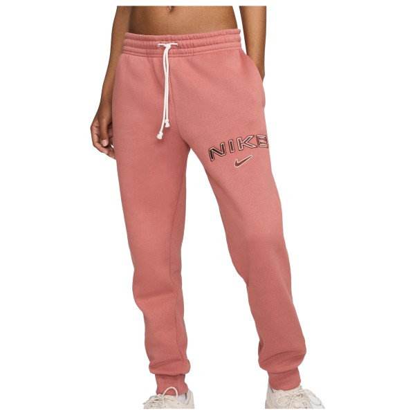 Image of Nike - Women"s NSW Phoenix Fleece MR Standard Logo Pant - Trainingshose Gr L;M;S;XL beige;rosa'