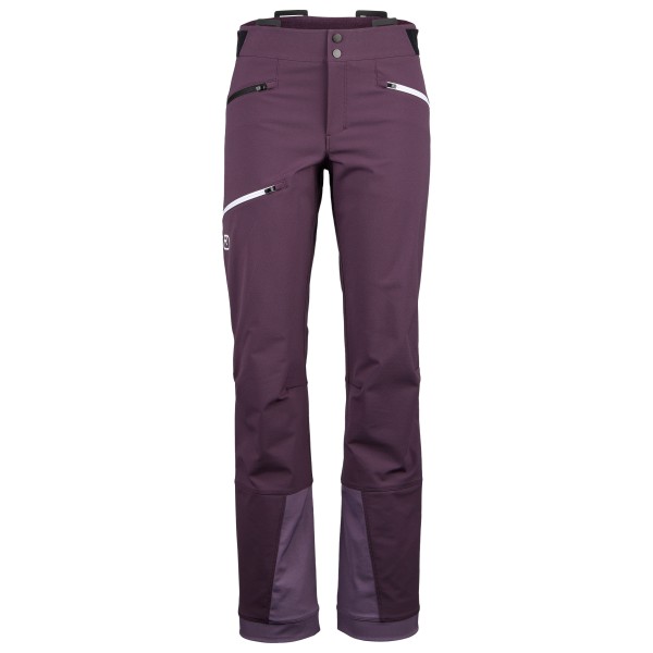 Ortovox – Women’s Pizol Pants – Toerskibroek maat , Purper