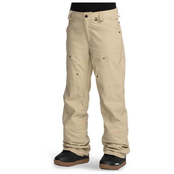 Volcom – Women’s Pollock Pant – Skibroek maat M, Beige