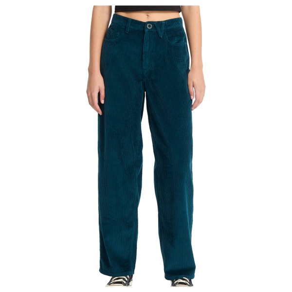 Volcom Women’s Weellow II Cord Vrijetijdsbroek Blauw