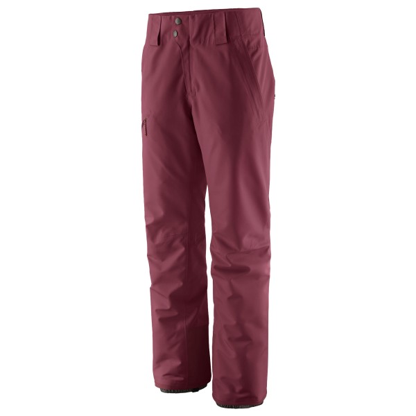 Patagonia Women’s Insulated Powder Town Pants Skibroek Regular Rood