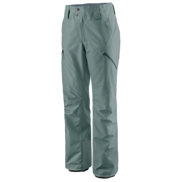 Patagonia Women’s Powder Town Pants Skibroek turkoois Turquoise