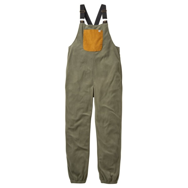Passenger Women’s Ace Recycled Polar Fleece Dungarees Vrijetijdsbroek Olijfgroen
