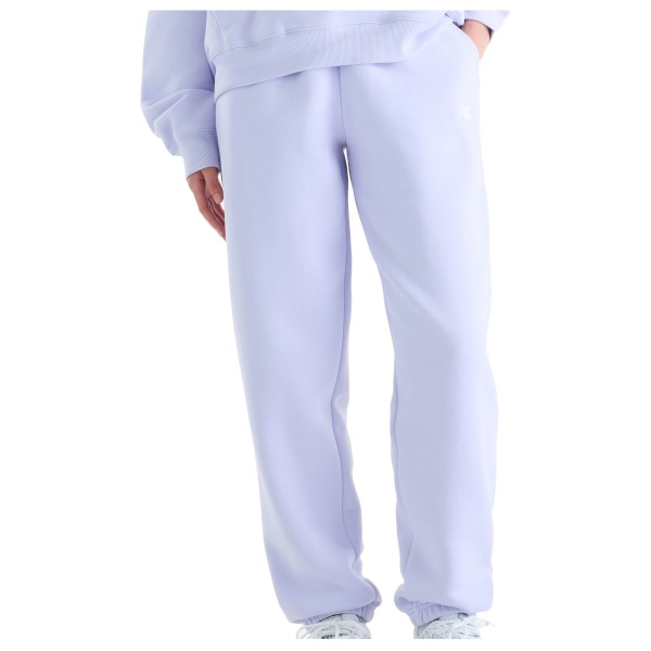 New Balance Sport Essentials Fleece Jogger Trainingshose Damen Workout (Gr XS |lila)