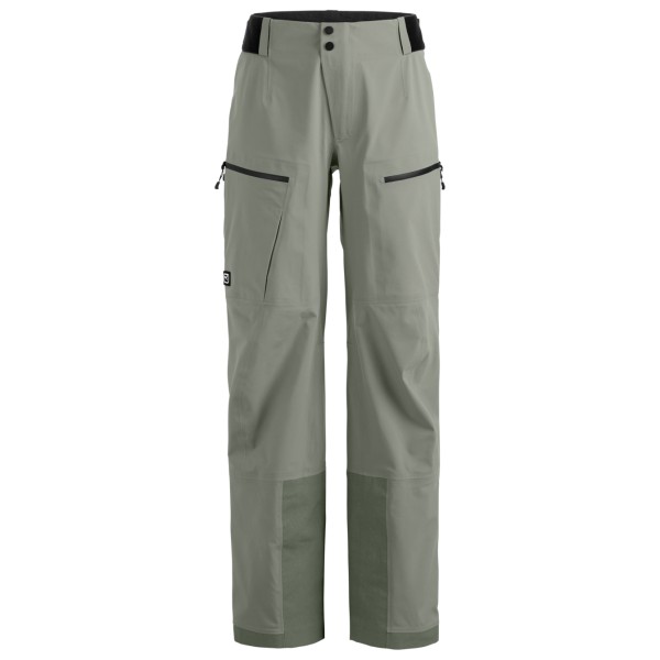 Ortovox Women’s Ortler GORE-TEX Pants Alpine broek Regular /olijfgroen Grijs