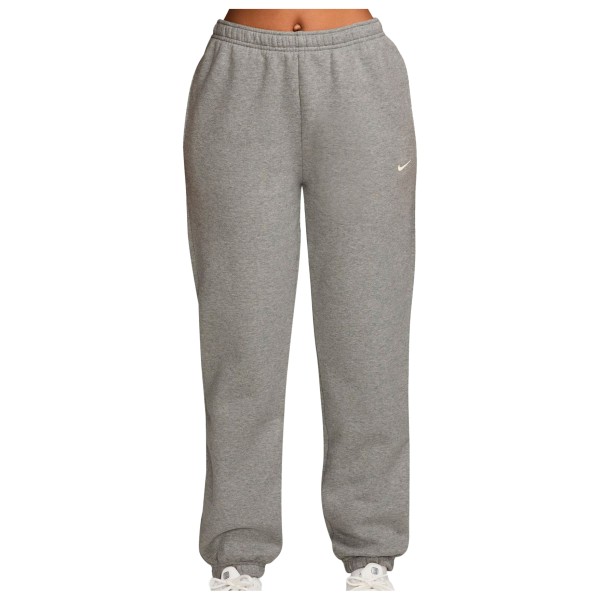Nike - Women's Studio Fleece MW MR Std Cuffed Pant - Trainingshose Gr L grau