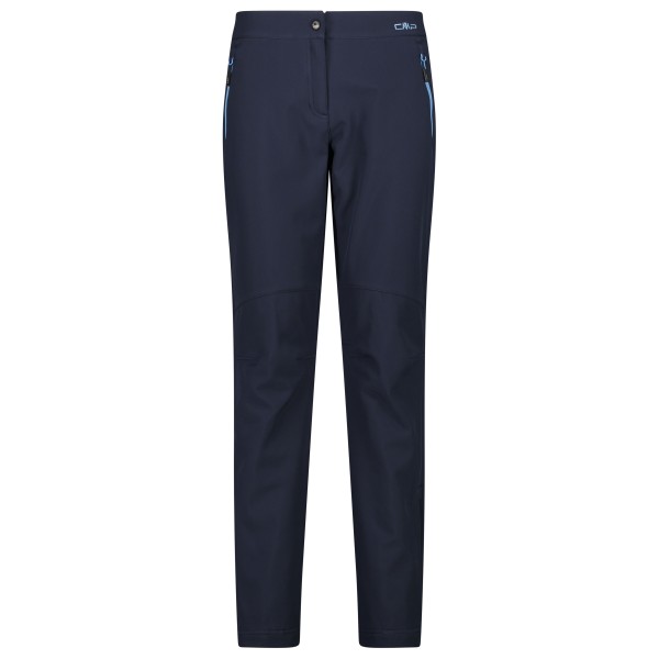 Image of CMP - Women"s Long Pant Softshell 30A1456 - Softshellhose Gr 34 blau'