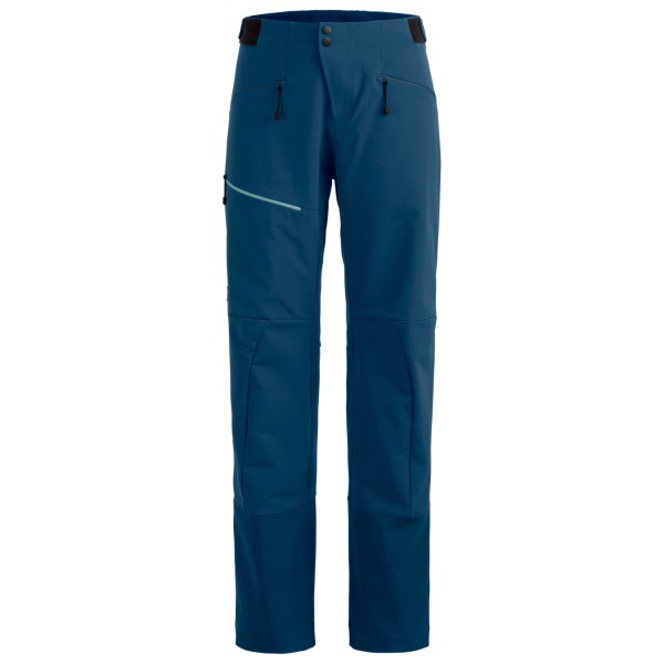 Ortovox Women’s Ortler Softshell Pants Softshellbroek Regular Blauw