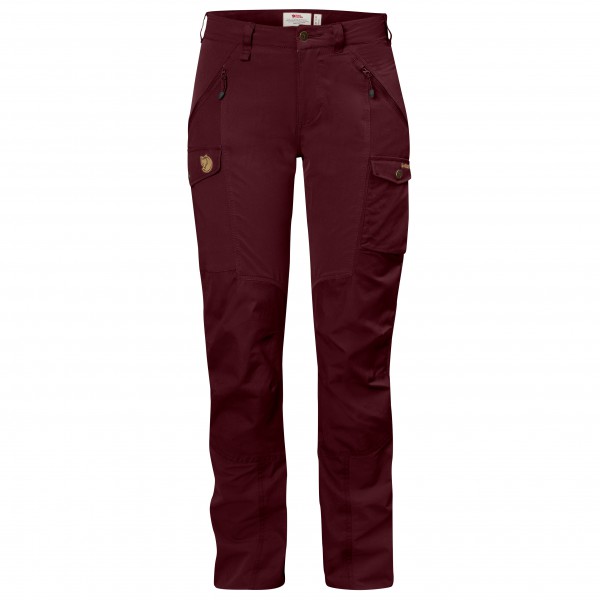 Image of Fjällräven - Women's Nikka Trousers Curved - Trekkinghose Gr 34 - Raw Length;36 - Raw Length;38 - Raw Length;40 - Raw Length;42 - Raw Length;44 - Raw Length;46 - Raw Length;48 - Raw Length blau;rot;schwarz bei Bergfreunde.ch - der Outdoor Shop