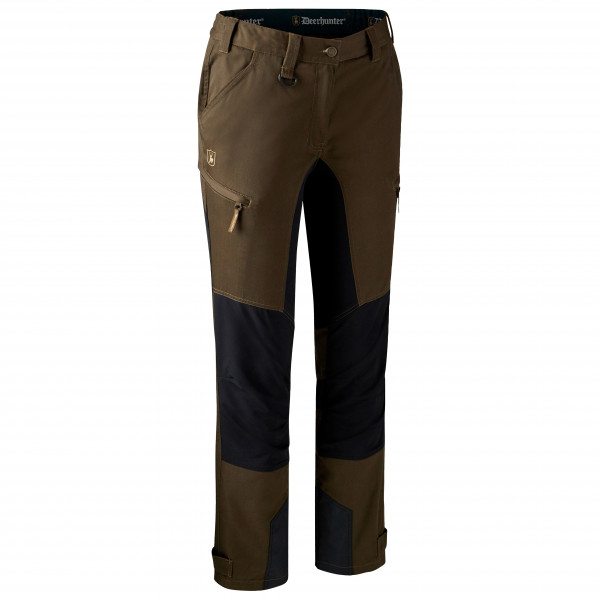 Image of Deerhunter - Women's Roja Trousers - Trekkinghose Gr 36;38;40;42;44;46;48 braun;orange bei Bergfreunde.ch - der Outdoor Shop