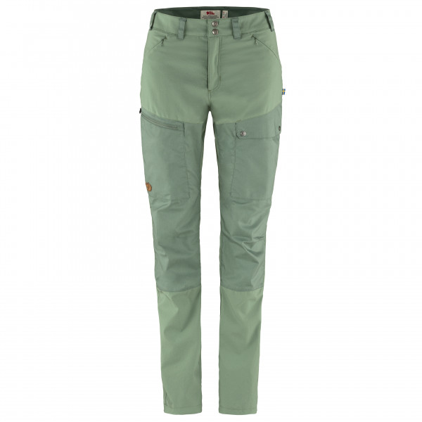 Image of Fjällräven - Women's Abisko Midsummer Trousers - Trekkinghose Gr 40 - Regular - Fixed Length;42 - Short - Fixed Length;46 - Short - Fixed Length grün;schwarz bei Bergfreunde.ch - der Outdoor Shop