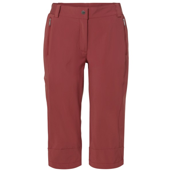 Vaude Farley Stretch Capri III Trekkinghose Women (Gr 42 |rot)