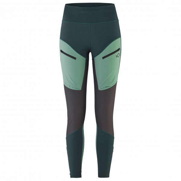 Image of Kari Traa - Women's Ane Hiking Tights - Trekkinghose Gr L;M;S;XL;XS blau;oliv bei Bergfreunde.ch - der Outdoor Shop