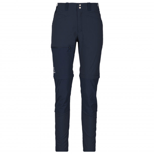 Image of Haglöfs - Women"s Lite Slim Zip-Off Pant - Trekkinghose Gr 40 - Regular;42 - Regular;44 - Regular;44 - Short;46 - Regular blau;grau'
