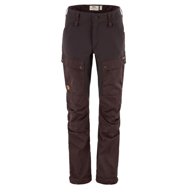 Fjällräven Women’s Keb Trousers Trekkingbroek Short Grijs