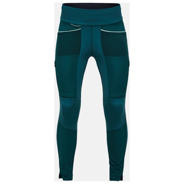 Peak Performance Ascent Track Tights Trekkinghose Women (Gr XL |blau/weiß)