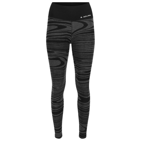 Image of Aclima - Women"s Warmwool Longs High Waist - Leggings Gr L;M;S;XL;XS schwarz'