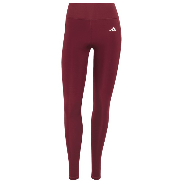 Adidas Women's Optime Essentials Stash Pocket Full Length - Legging, rood