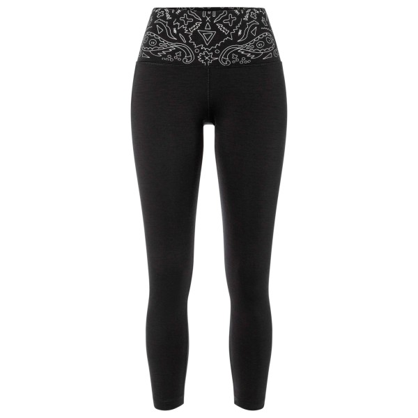 super.natural Women’s Bandana Tights Legging Zwart