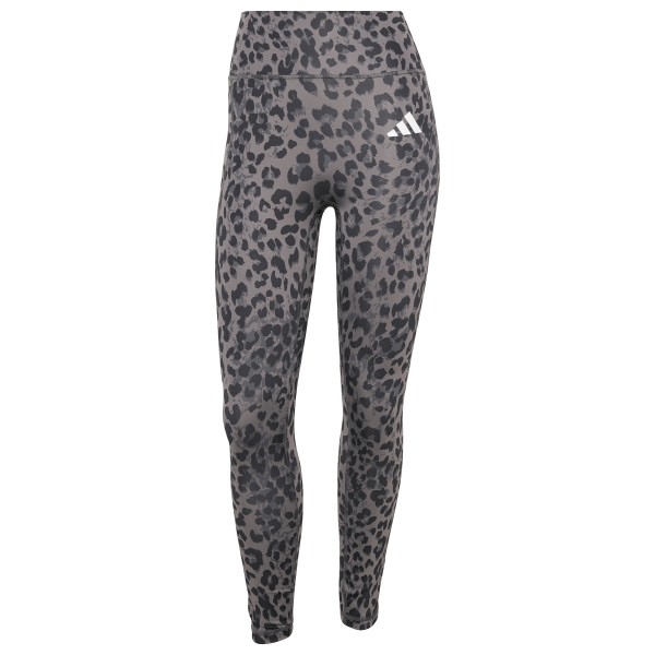 adidas - Women's Optimé Essentials Leopard 7/8 Leggings - Leggings Gr M grau