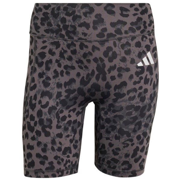 adidas Women’s Optimé Essentials Workout Leopard Short Legging Grijs