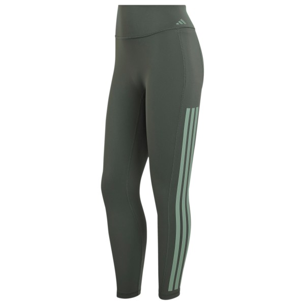 adidas Women’s Optimé Workout 3-Stripes 7/8 Leggings Legging Grijs