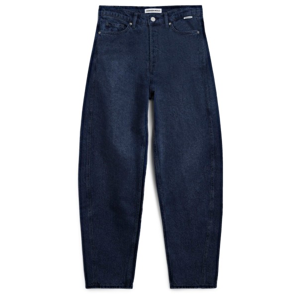 ARMEDANGELS Women’s Baarly High Waist Barrel Jeans Jeans Length: 32” Blauw