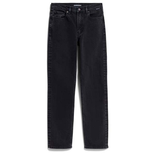ARMEDANGELS Women’s Carenaa Mid Straight Jean Jeans Length: 32” Zwart