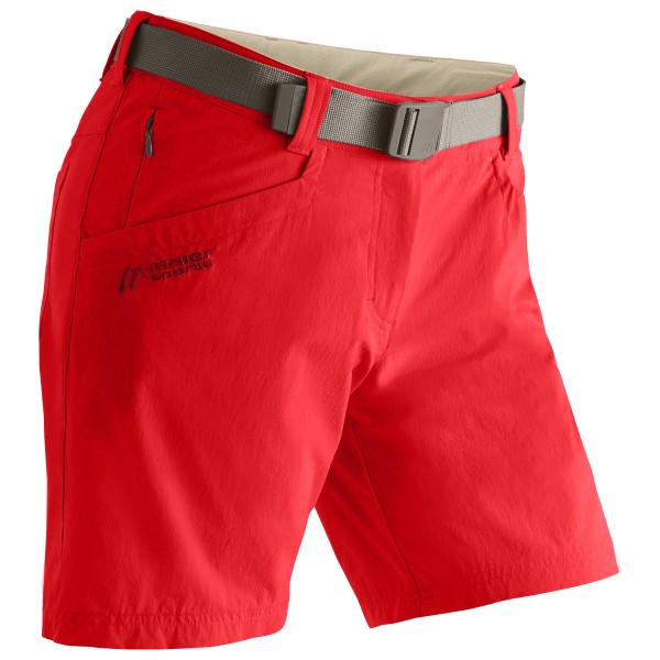 Maier Sports Lulaka Shorts Shorts Damen Wandern (Gr 40 - Regular |rot)