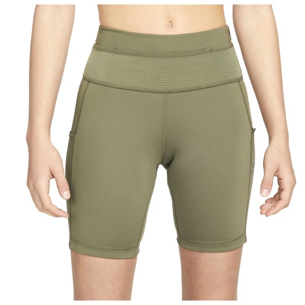 Image of Nike - Women's DF Epic Luxe 5'' Trail Run. Tight Shorts - Laufshorts Gr L;S;XS beige/rosa;oliv bei Bergfreunde.ch - der Outdoor Shop