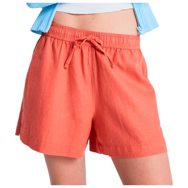 Roxy Lekeitio Break Mid Beach Short Shorts Damen (Gr S |rot)