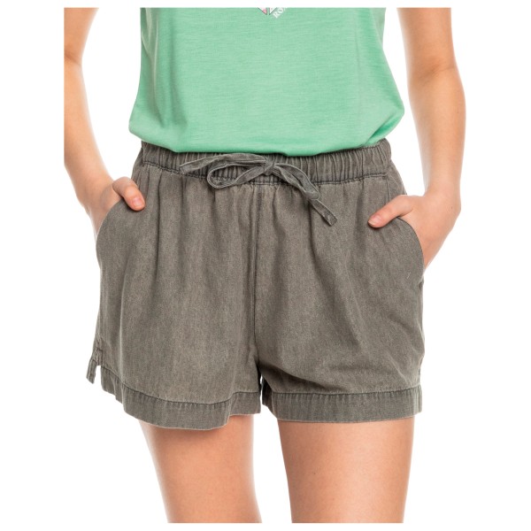 Image of Roxy - Women"s Lekeitio Break Mid Denim Beach Short - Shorts Gr S;XS grau'