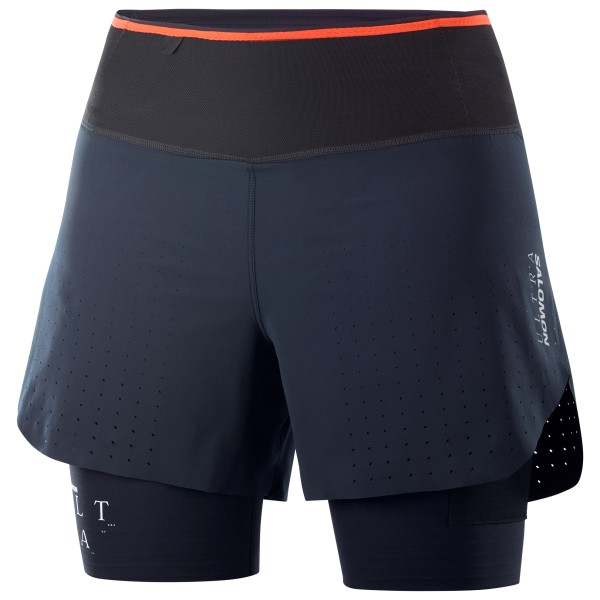 Image of Salomon - Women"s S/Lab Utra François D"'Haene 2in1 Shorts - Laufshorts Gr L;M;S;XL;XS blau'