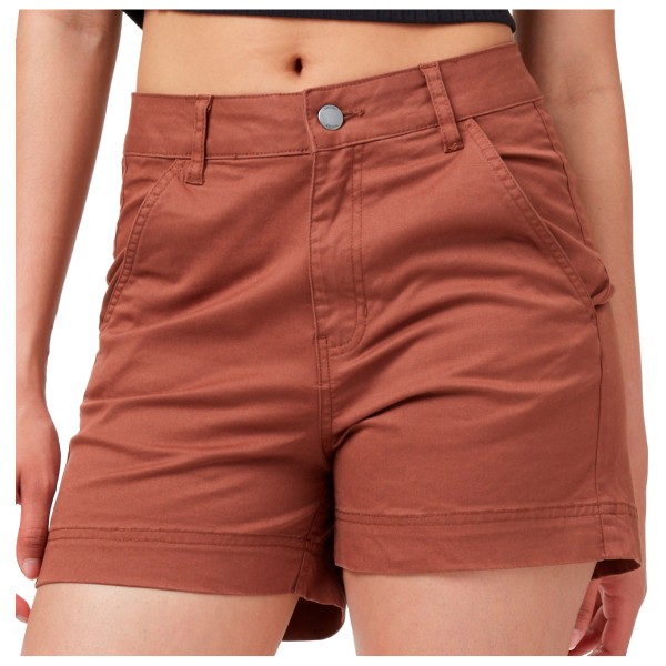 Image of tentree - Women"s Twill High Waist Short - Shorts Gr 10;12;14;2;4;6;8 rot;schwarz;weiß'
