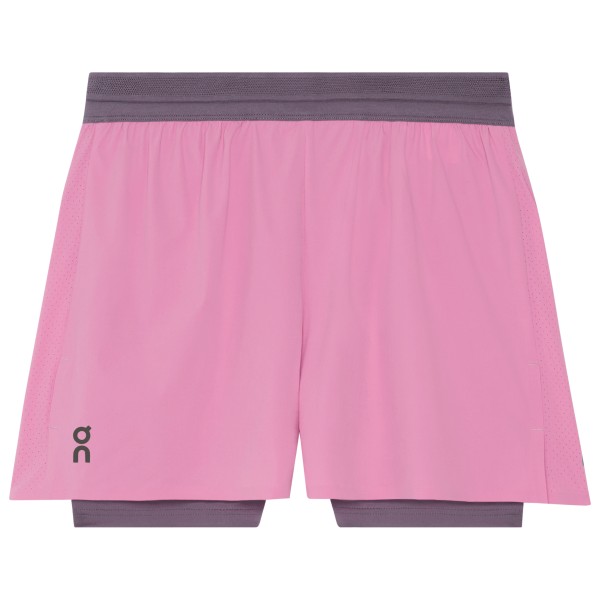On 3 Performance 2/1 Shorts Laufshorts Damen (Gr XL |rosa)