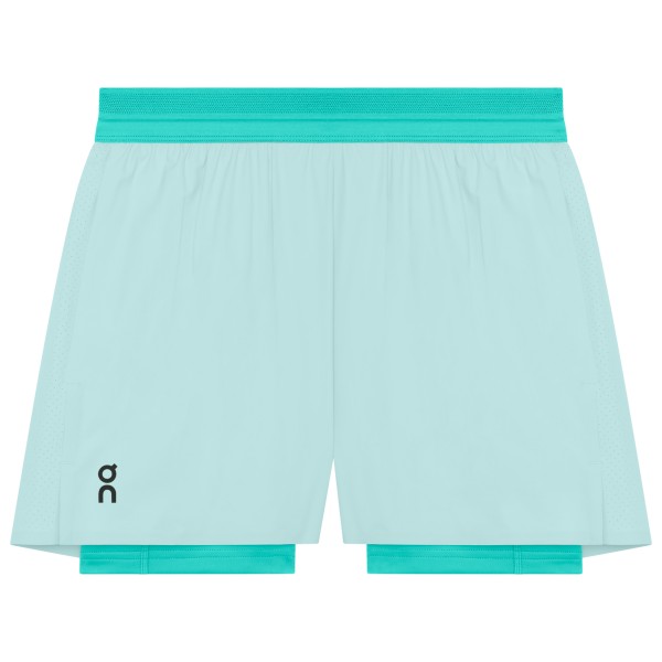 On Women’s 3 Performance 2/1 Shorts Hardloopshort Blauw