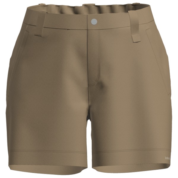 Shorts Icebreaker Merino Elevation Stretch 5'' Shorts Damen (Gr 28 |braun/beige)