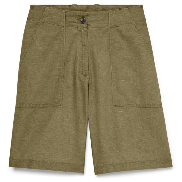 Shorts Timberland Linen Bermuda Damen (Gr 35 |oliv)