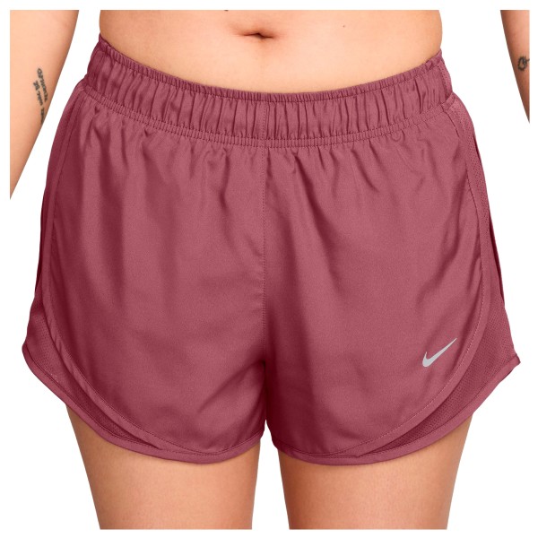 Nike Women’s Tempo Dri-Fit Mid-Rise 3 Running Shorts Hardloopshort Rood