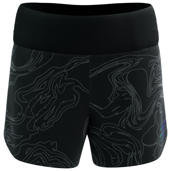 Compressport Performance Short Aurora Laufshorts Damen (Gr L |schwarz)
