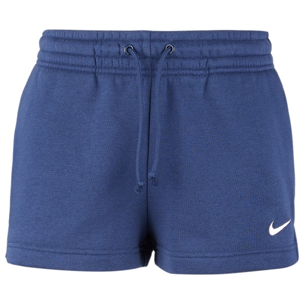 Nike Women’s NSW Phoenix Fleece Mid-Rise Shorts Hardloopshort Blauw