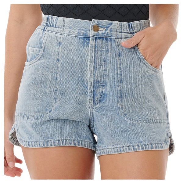 Rip Curl Pacific Rider Denim Short Shorts Damen (Gr XXS |grau)