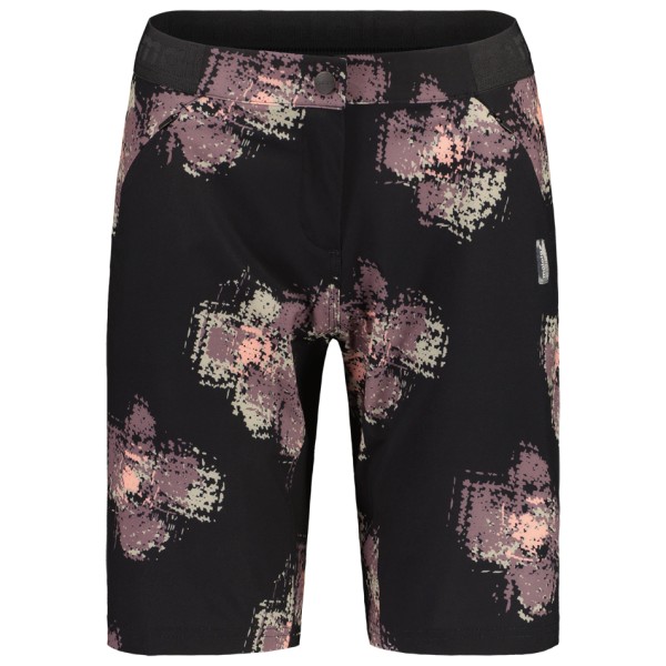 Maloja – Women’s AnemonaM. Printed – Short maat XS, Zwart